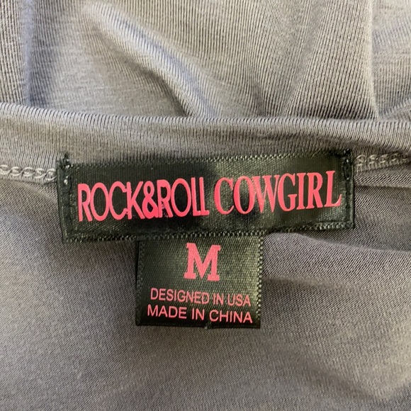 🦊R&R cowgirl mesh triangle sleeveless tee - Picture 5 of 5